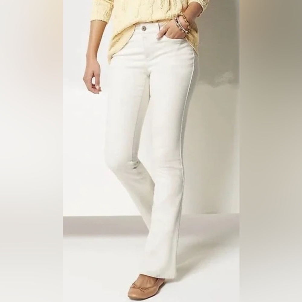 J.Jill Denim Women’s Natural Modern Slim Boot Cut Jeans Sz 6R